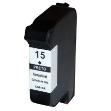 CART TINTA HP 6615A | 645A PRET 40ML COMPATÍVEL MICROJET IMP