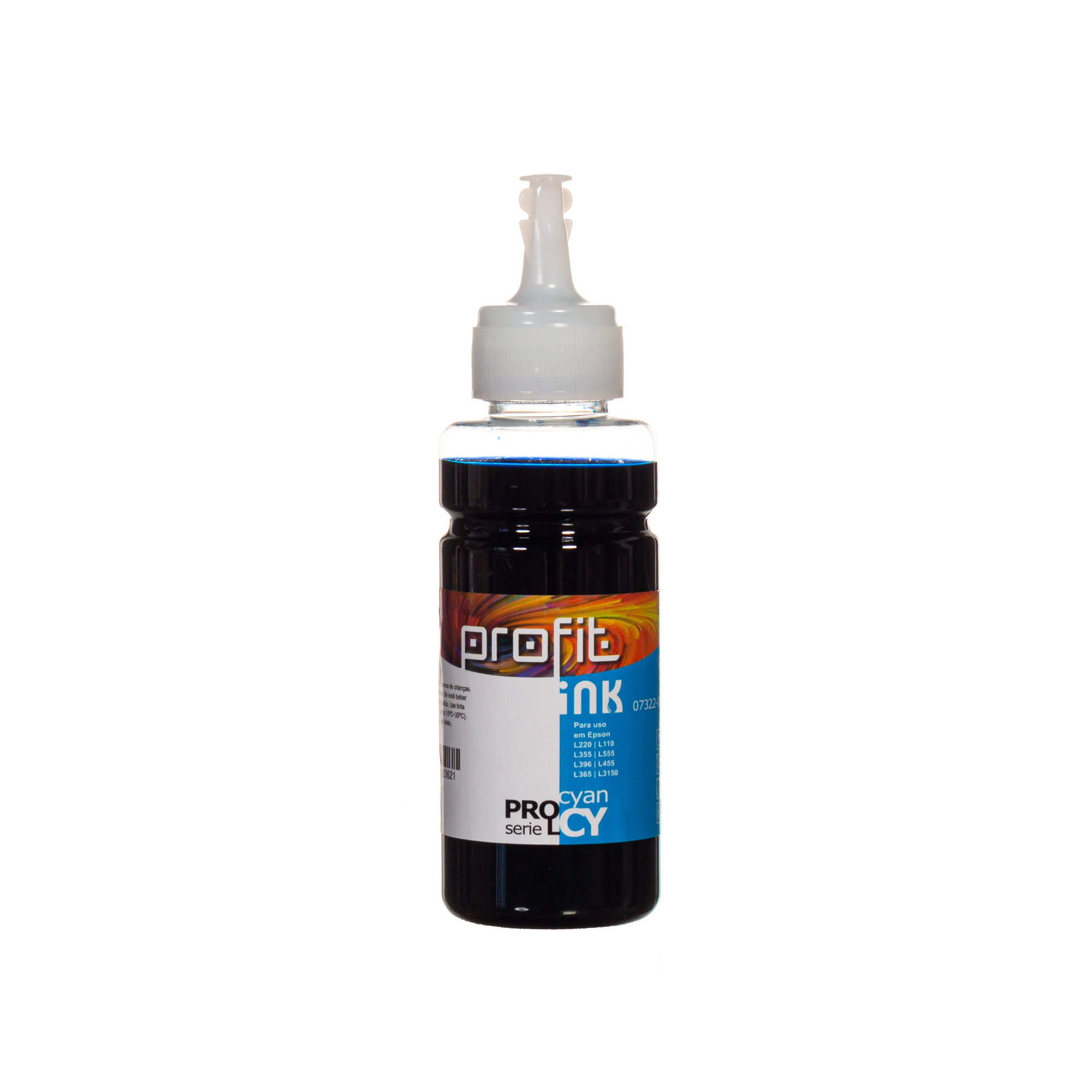 TINTA EPSON BULK INK REFIL L800 | L801 | L805 | L810 | L850 (100ML) AZUL E850 CORANTE PROFIT INK IMP