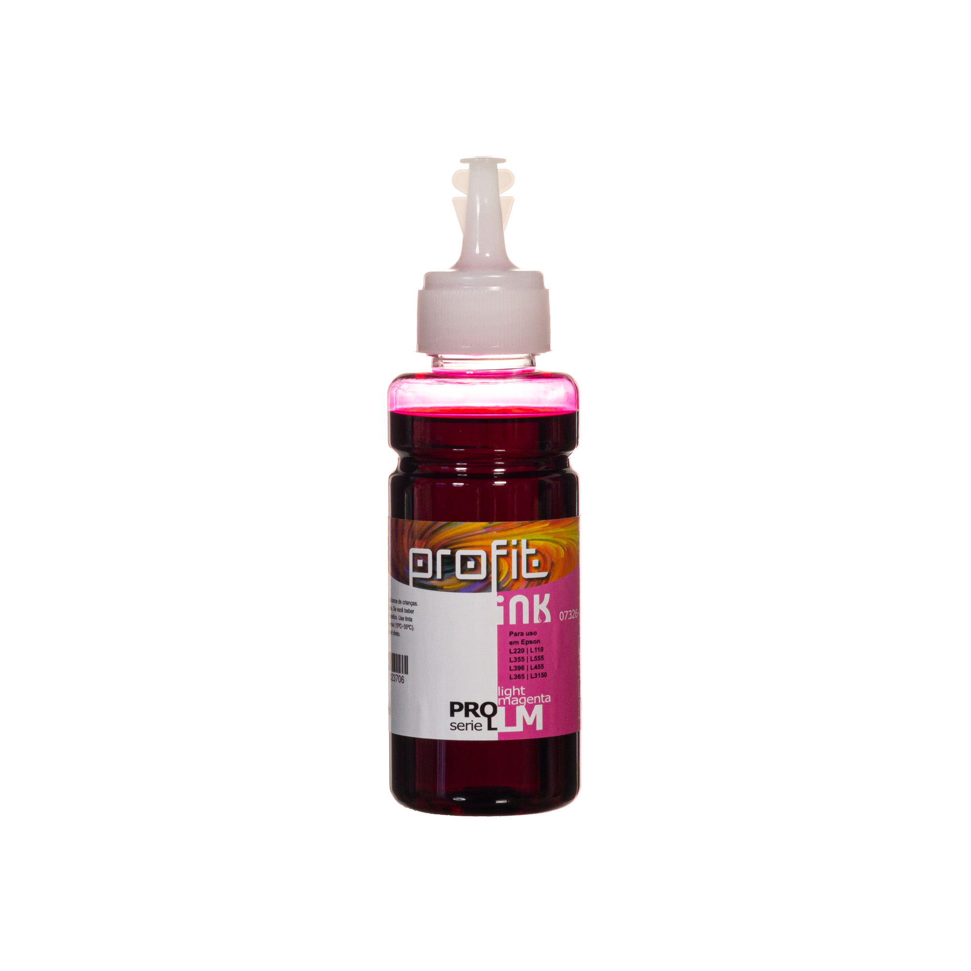 TINTA EPSON BULK INK REFIL L800 | L801 | L805 | L810 (100ML) VERM LIGHT E850 CORANTE PROFIT INK IMP