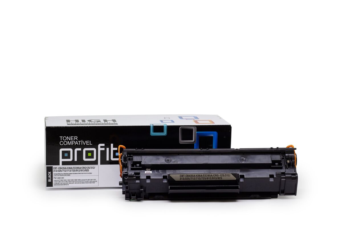 CART TONER HP1005 | P1505 | 1132 | CB435A | CB436A | CE285A | CE278A - RTC - (2K) COMPATÍVEL PROFIT