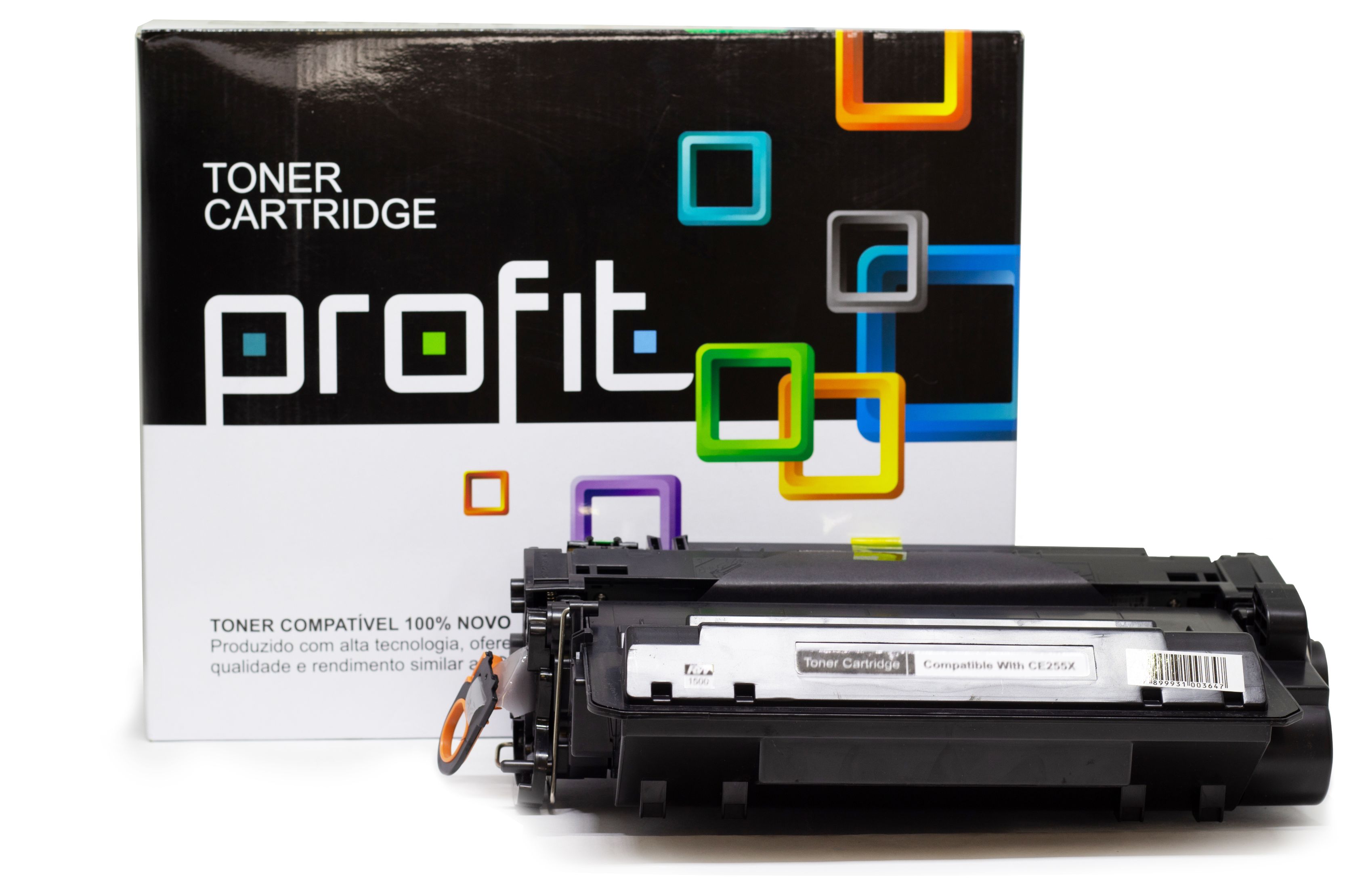 CART TONER HP 3015 | P3015DN | CE255X | 55X - RTC - (12,5K) COMPATÍVEL PROFIT