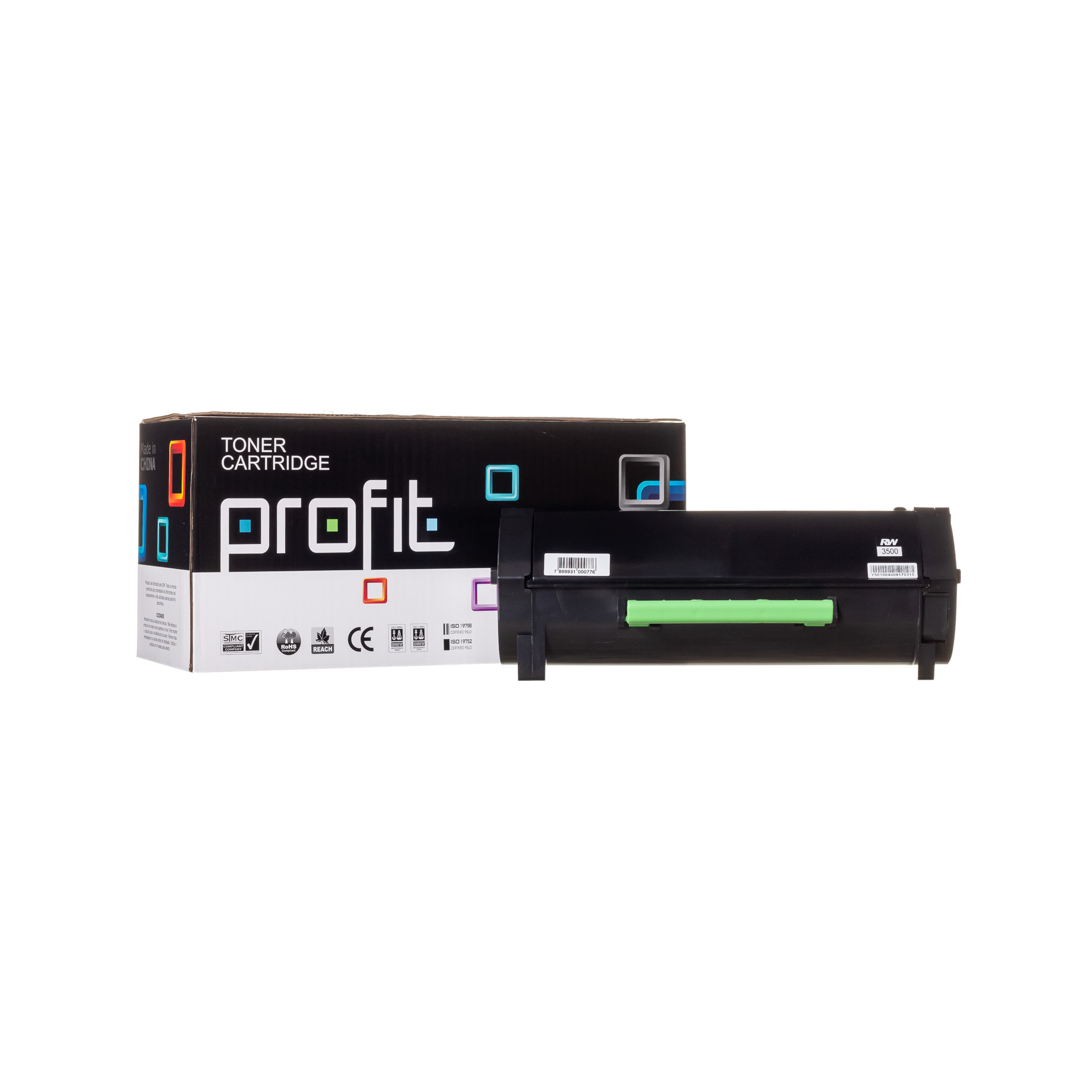 CART TONER LEXMARK MS MX 310 | 410 | 511 | 610 | 611 - RTC - (10K) COMPATÍVEL PROFIT S/ CHIP