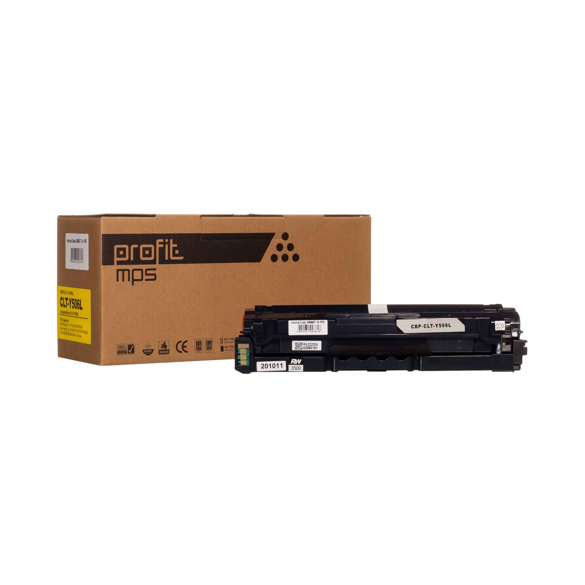 CART TONER SAMSUNG CLP680 | CLX6260FD | Y506L - RTC - (3,5K) AMAR COMPATÍVEL PROFIT