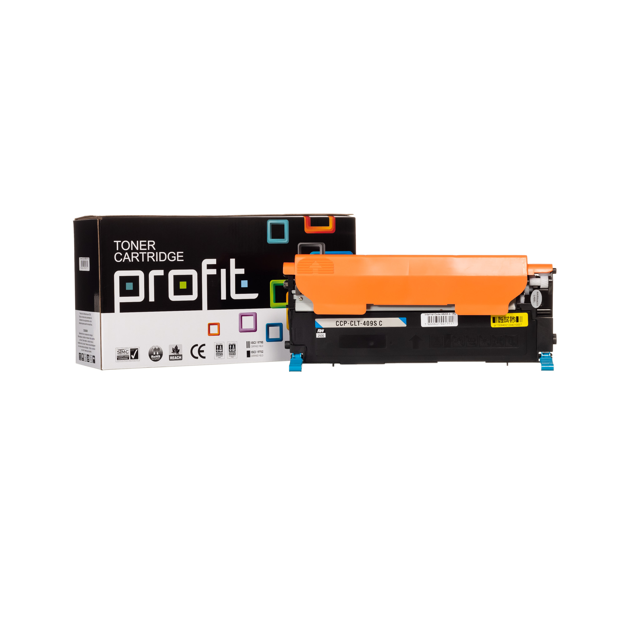 CART TONER SAMSUNG CLT-C409S | CLP315 | CLX3170 | CLX3175 - RTC - (1K) AZUL COMPATÍVEL PROFIT