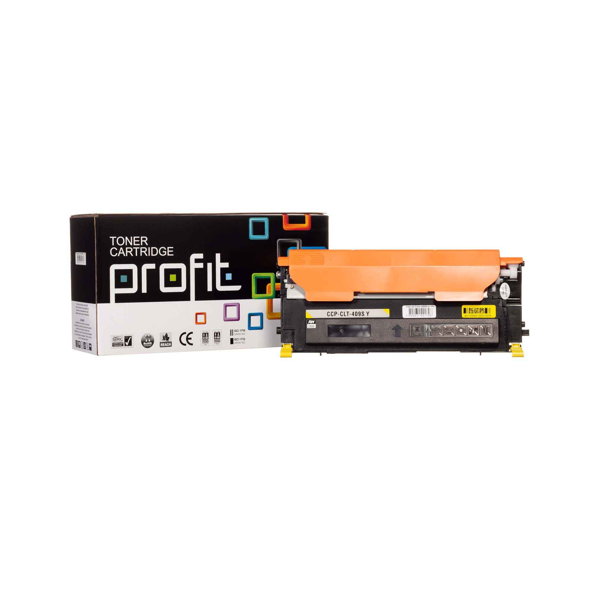 CART TONER SAMSUNG CLT-Y409S | CLP315 | CLX3170 | CLX3175 - RTC - (1K) AMAR COMPATÍVEL PROFIT