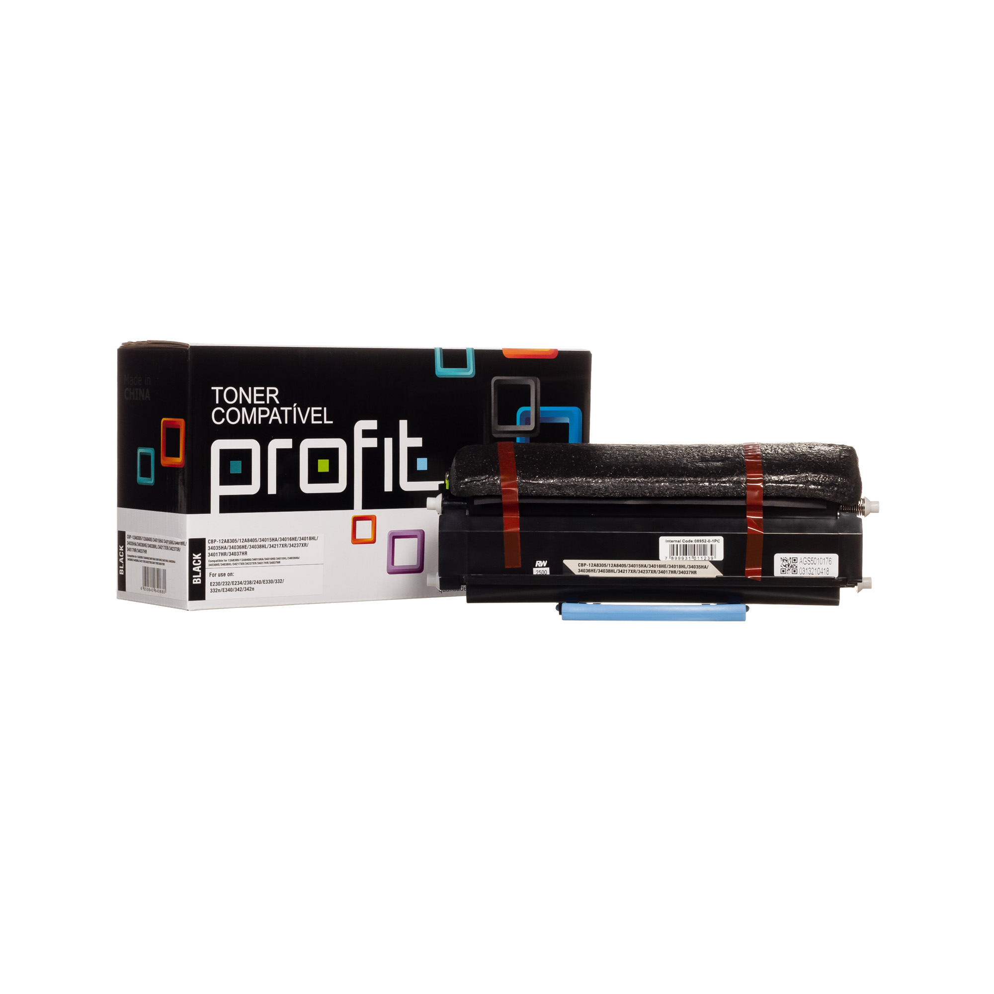 CART TONER LEXMARK E230 | E240 | E330 | E332 | E342N - TP - (6K) COMPATÍVEL PROFIT