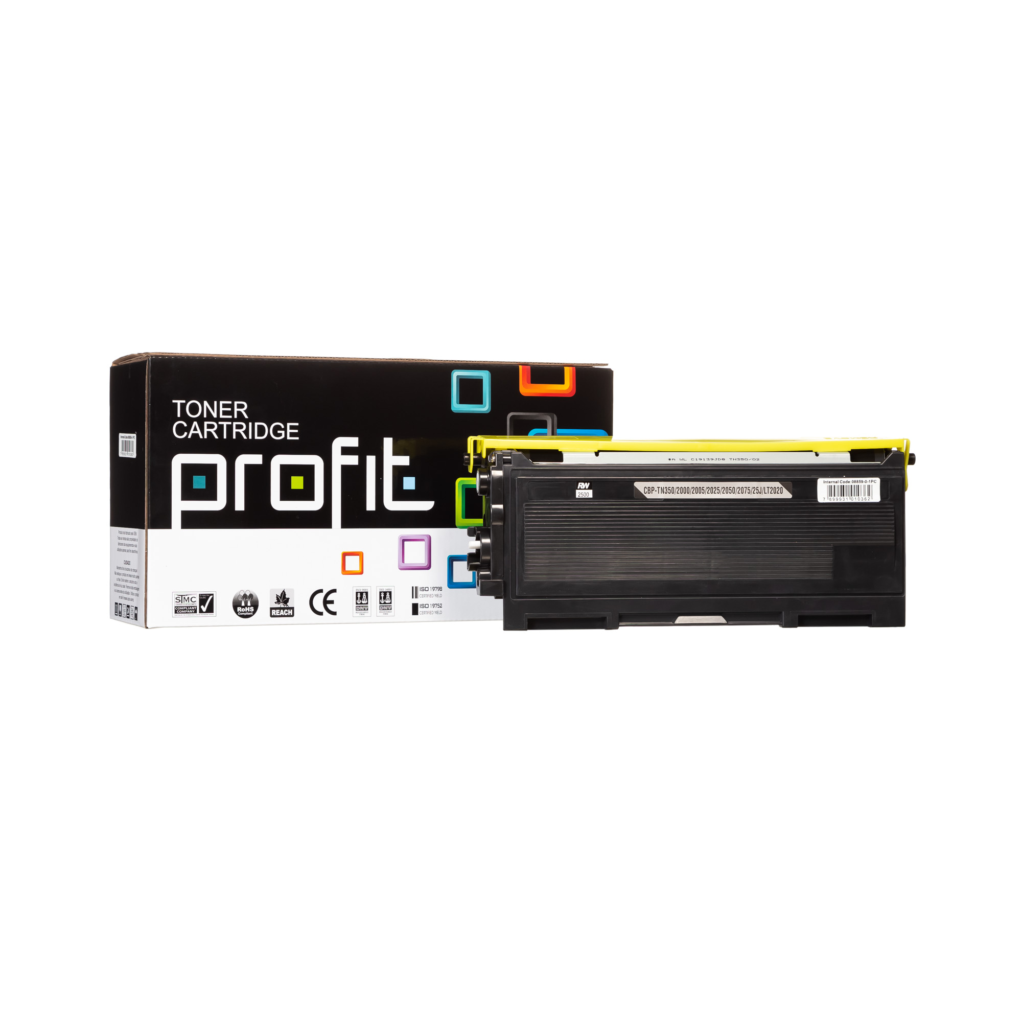 CART TONER BROTHER TN350 | HL2030 | HL2040 | DCP7020 (2,5K) COMPATÍVEL PROFIT