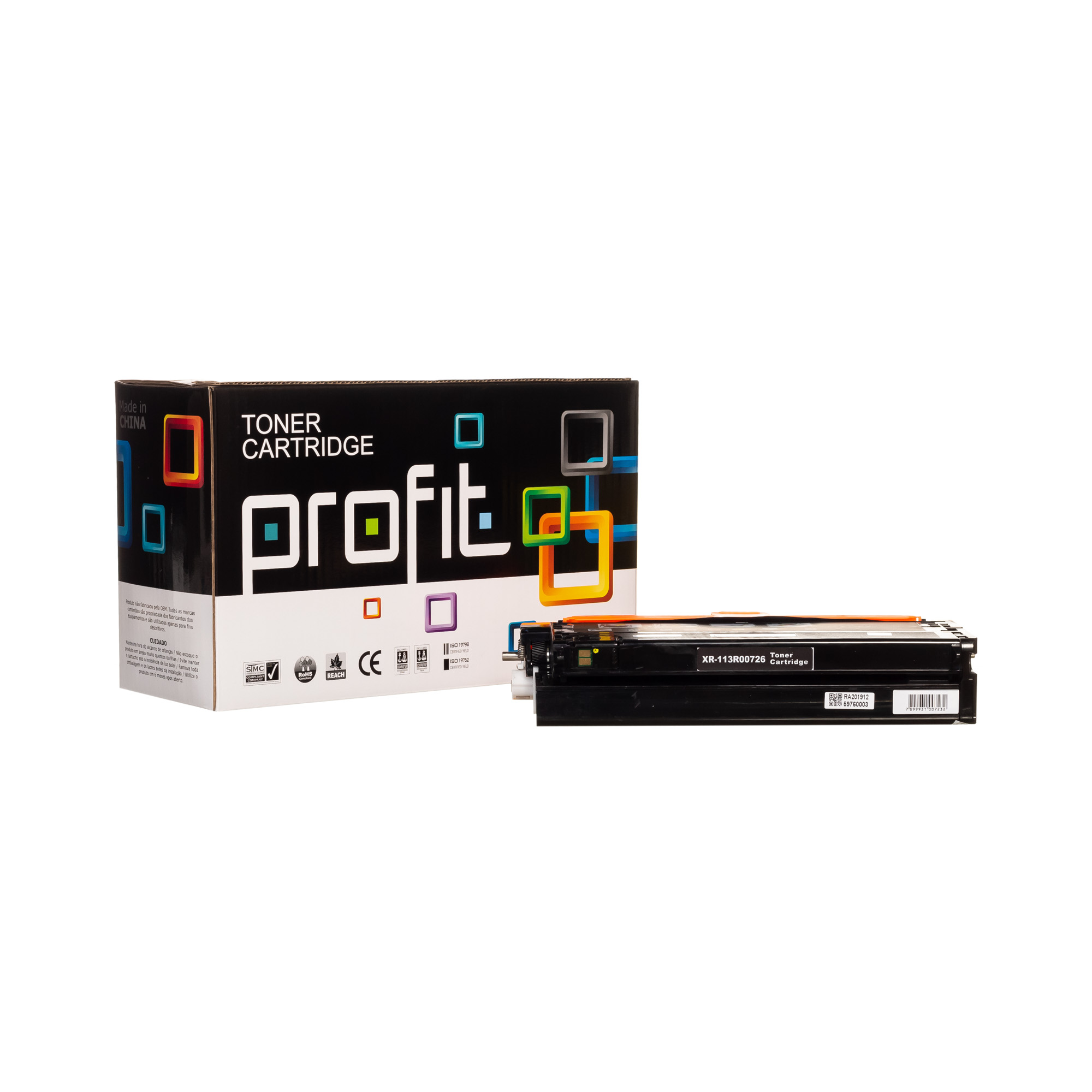 CART TONER XEROX X6180 - RTC - (3K) PRET COMPATÍVEL PROFIT