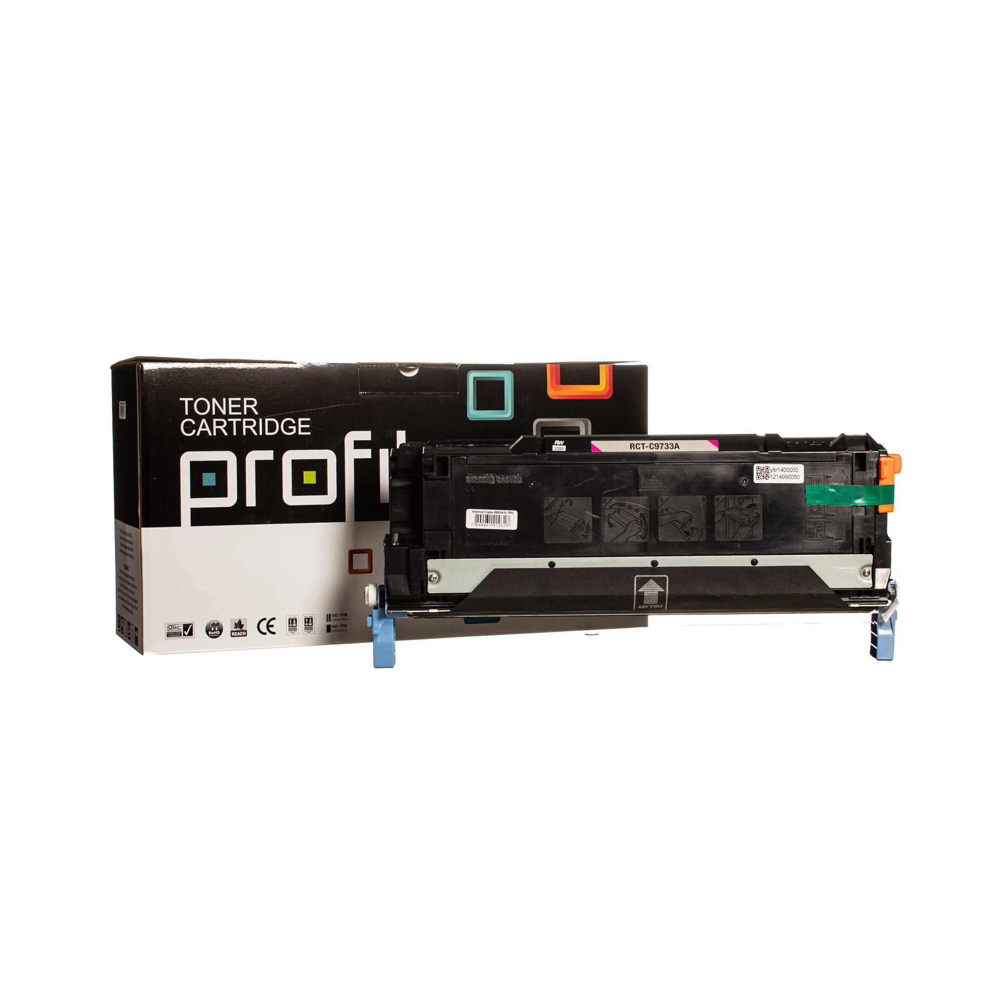 CART TONER HP LASERJET C9733A | 5500 | 5550 - RTC - (12K) VERM COMPATÍVEL PROFIT