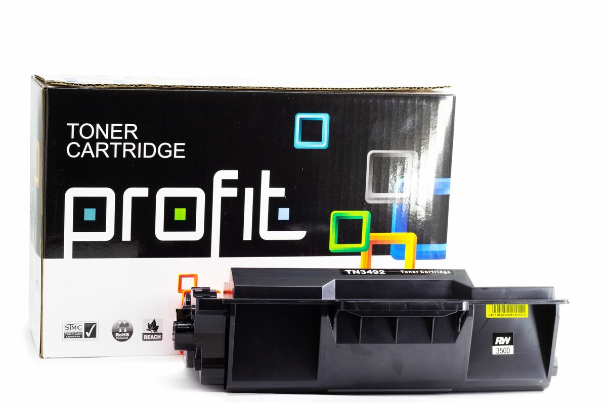 CART TONER BROTHER TN3492 | HL6402 | 6902 - RTC - (20K) COMPATÍVEL PROFIT