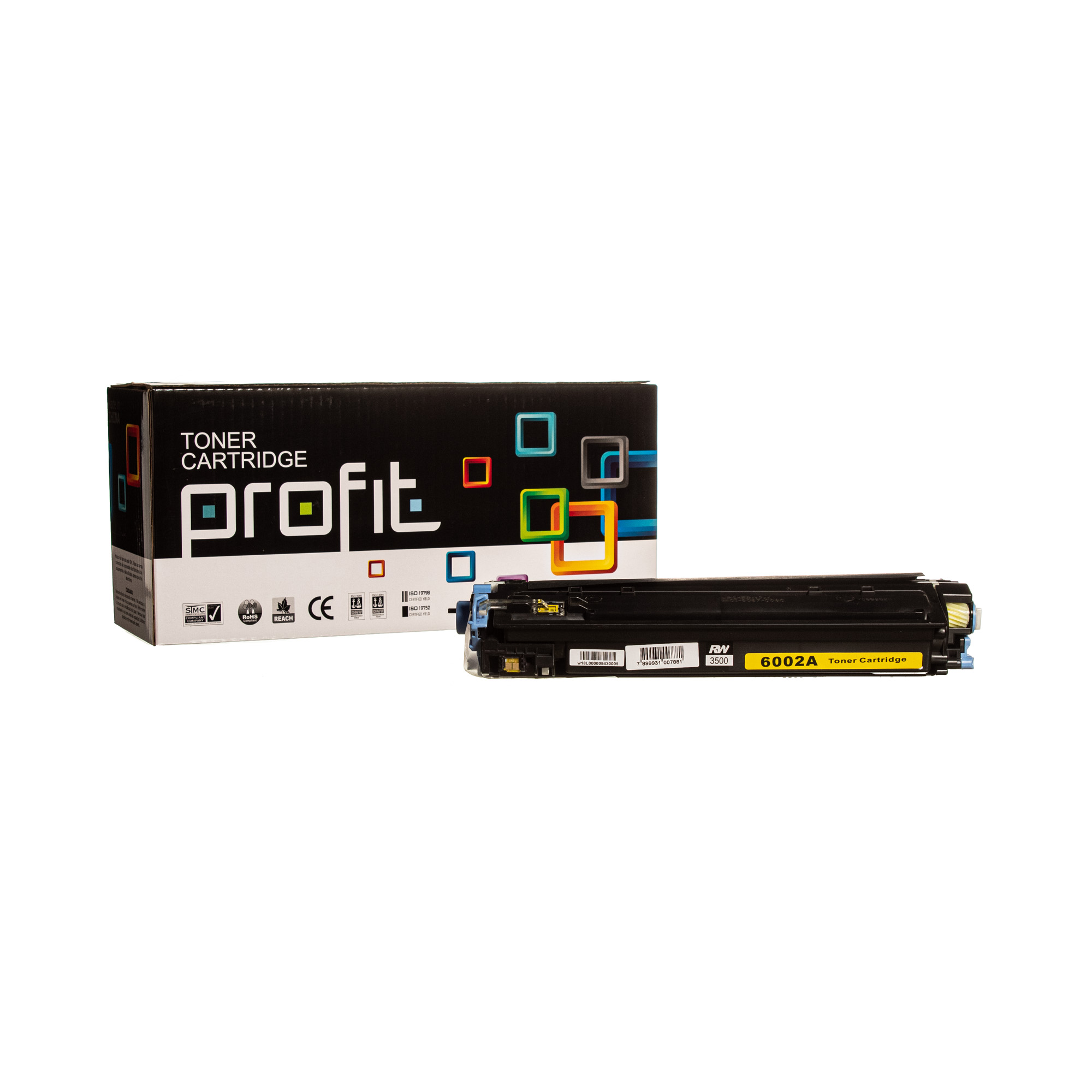 CART TONER HP2600 | 2600N | 2605DN | CM1015 | Q6002A - RTC - (1K) AMAR COMPATÍVEL PROFIT