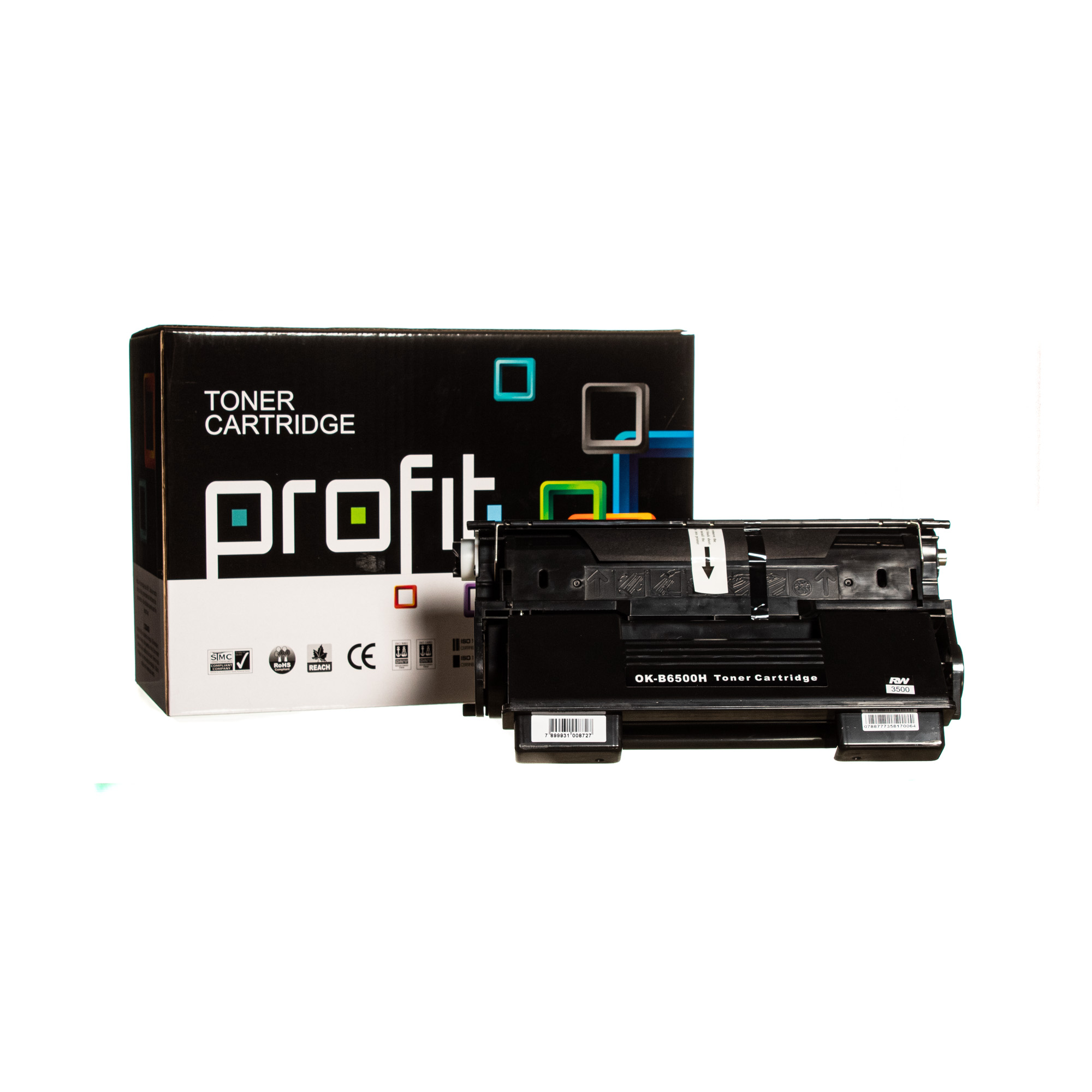 CART TONER OKIDATA B6500 - RTC - (22K) COMPATÍVEL PROFIT