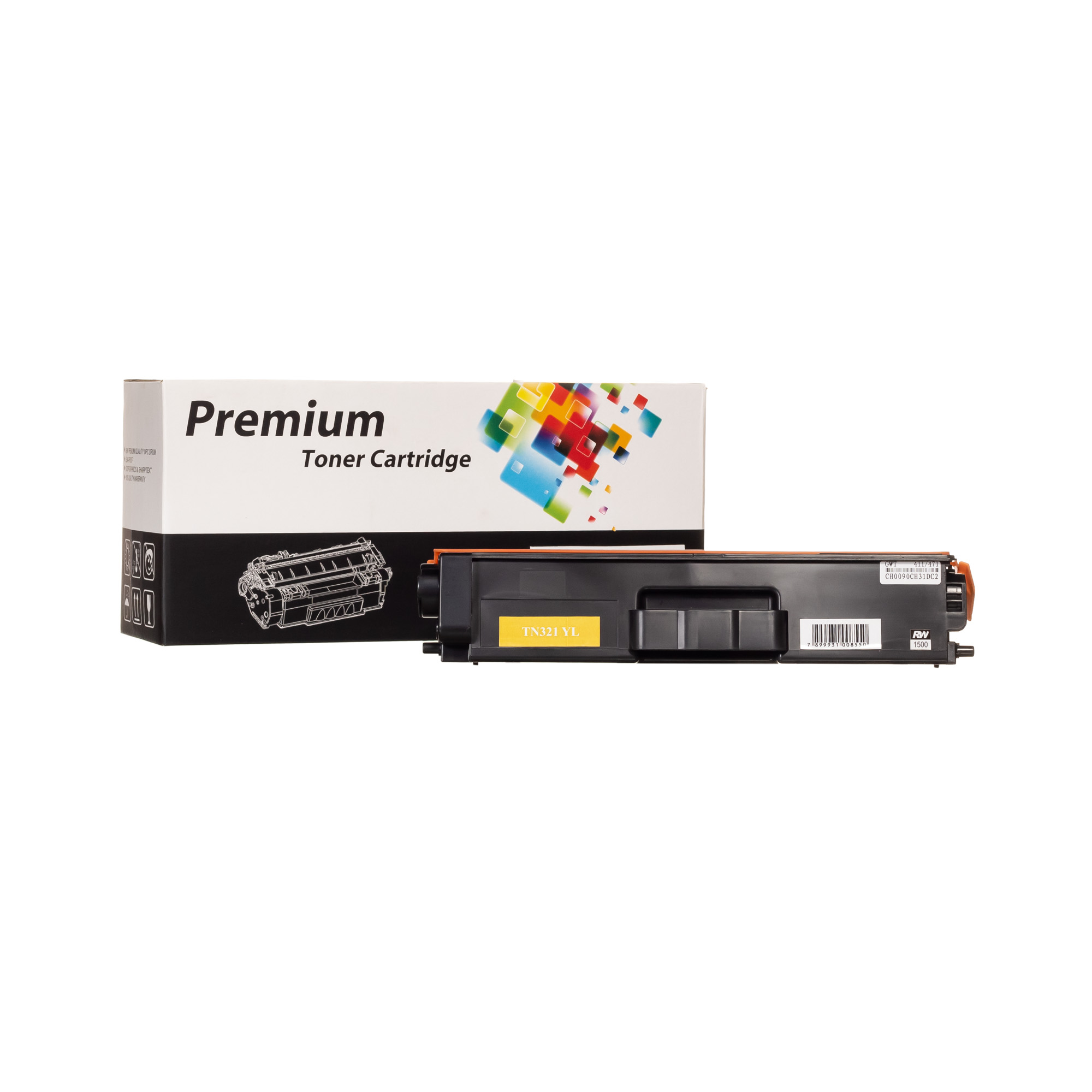 CART TONER BROTHER TN321 | HL8250 | HL8350 - TP - (1,5K) AMAR COMPATÍVEL PROFIT