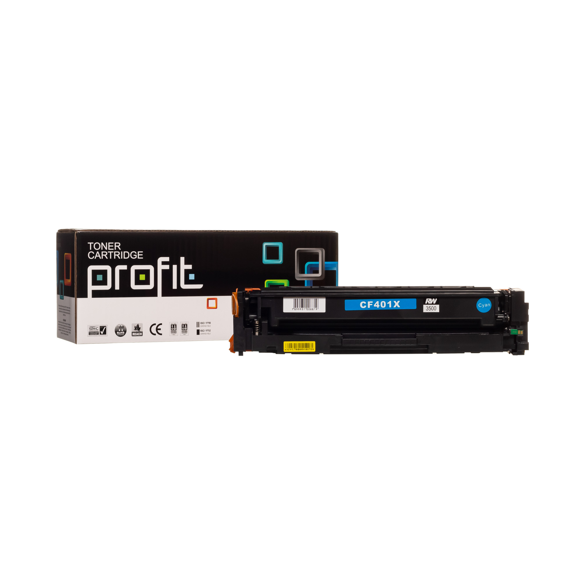 CART TONER HP CF401X - RTC - (2,3K) AZUL COMPATÍVEL PROFIT