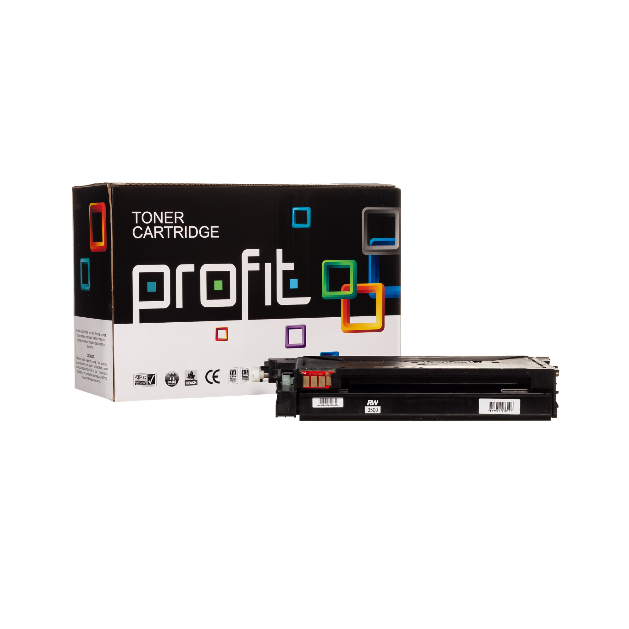 CART TONER SAMSUNG CLP615 | 620 | 670 | C508L - RTC - (4K) AZUL COMPATÍVEL PROFIT