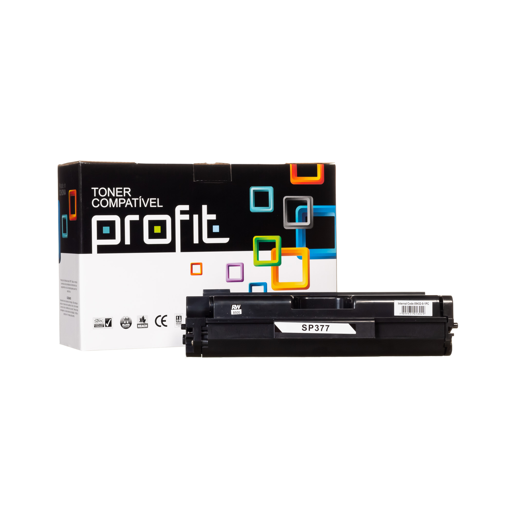 CART TONER RICOH SP377 - RTC -  (6,4K) COMPATÍVEL PROFIT