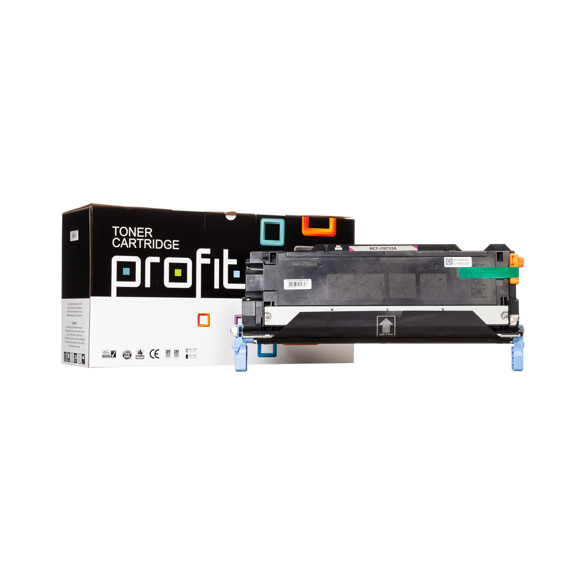 CART TONER HP LASERJET C9733A | 5500 | 5550 - STA - (12K) VERM COMPATÍVEL PROFIT