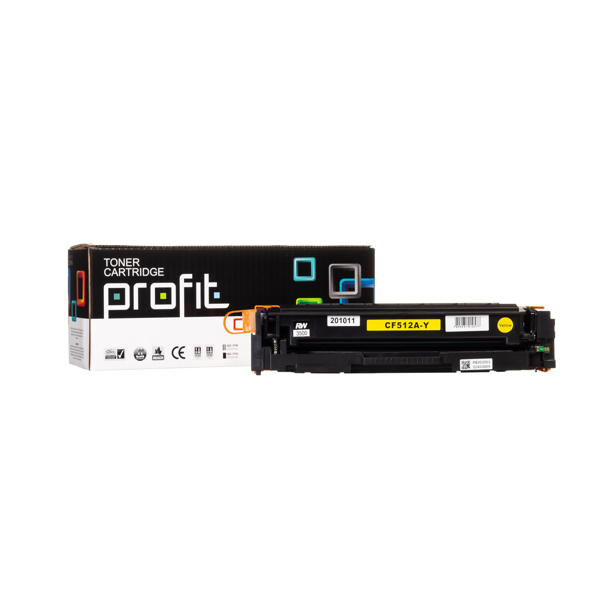 CART TONER HP CF512A | M154 | M180N | M181FW - RTC - (0,9K) AMAR COMPATÍVEL PROFIT