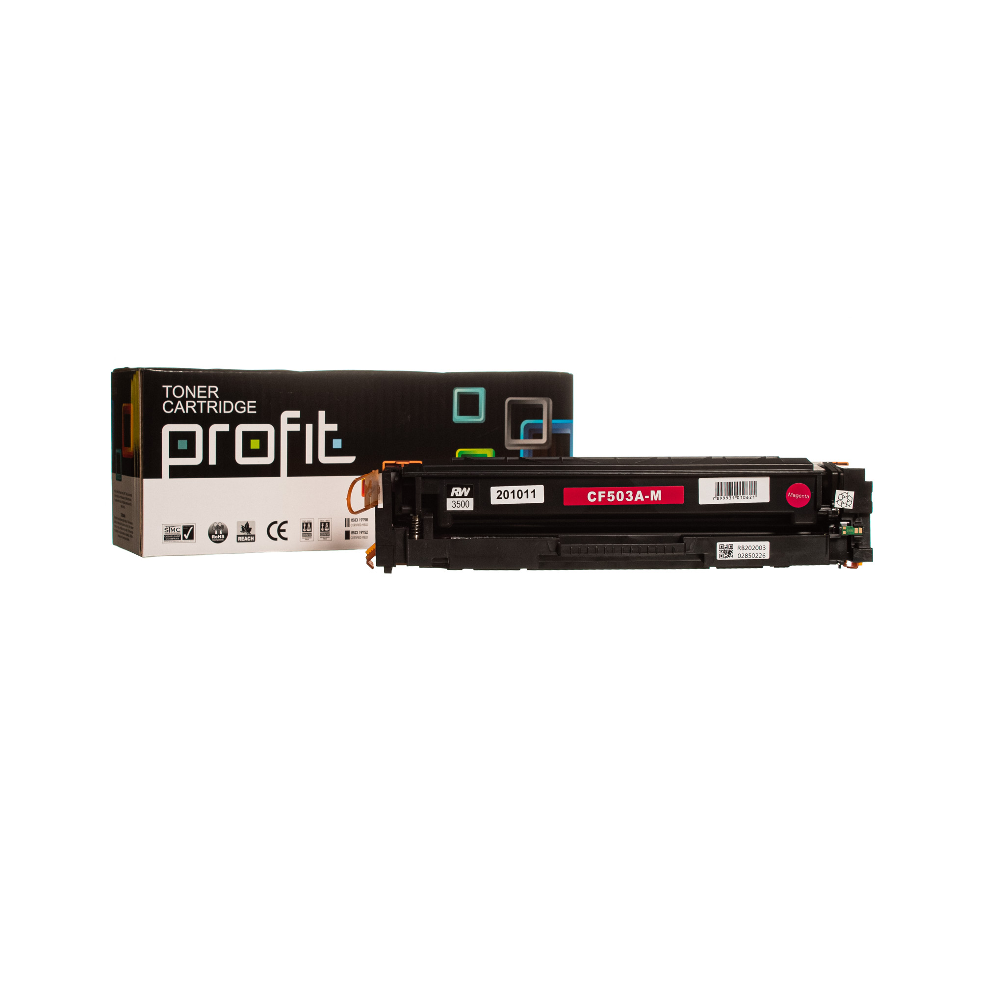 CART TONER HP CF503A | M254 | M281FDN | M281FDW - RTC - (1,3K) VERM COMPATÍVEL PROFIT