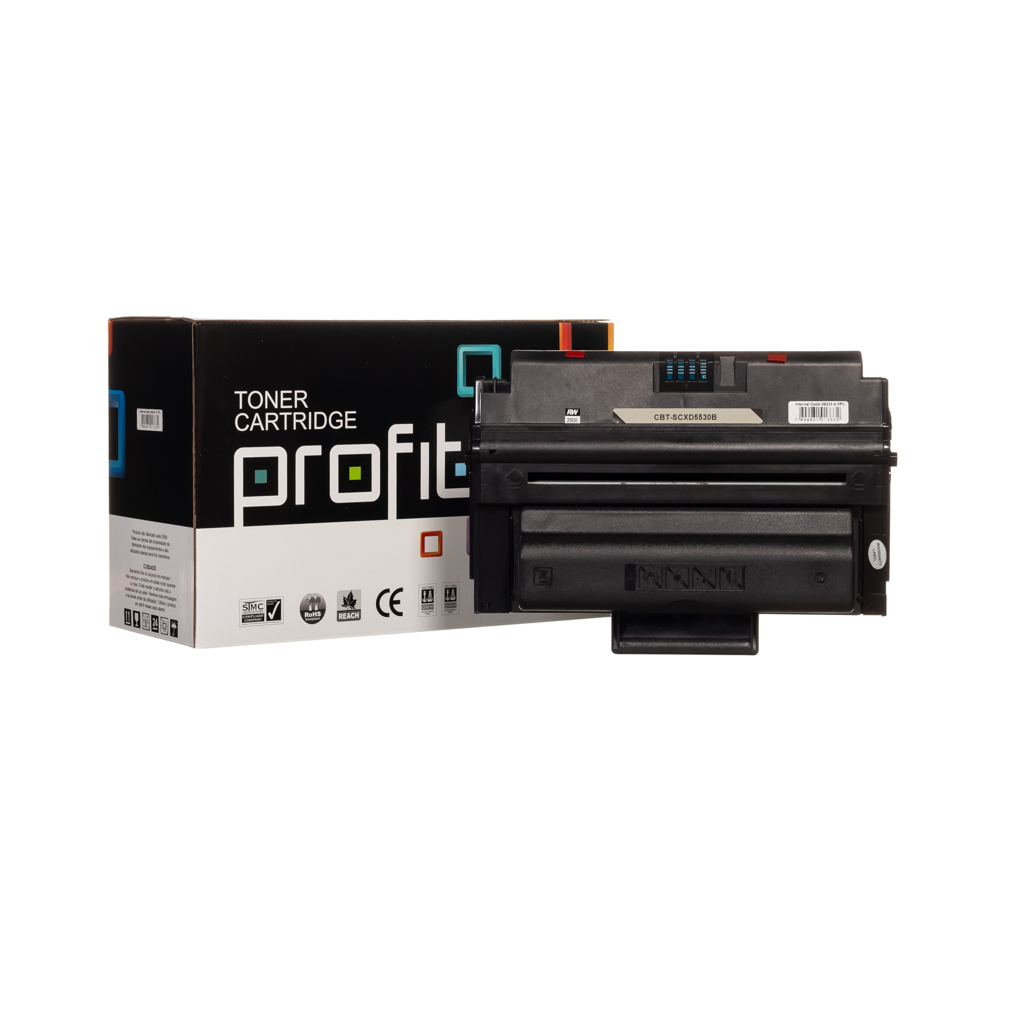 CART TONER SAMSUNG SCX-D5530B | 5530 | 5525 - RTC - (8K) COMPATÍVEL PROFIT