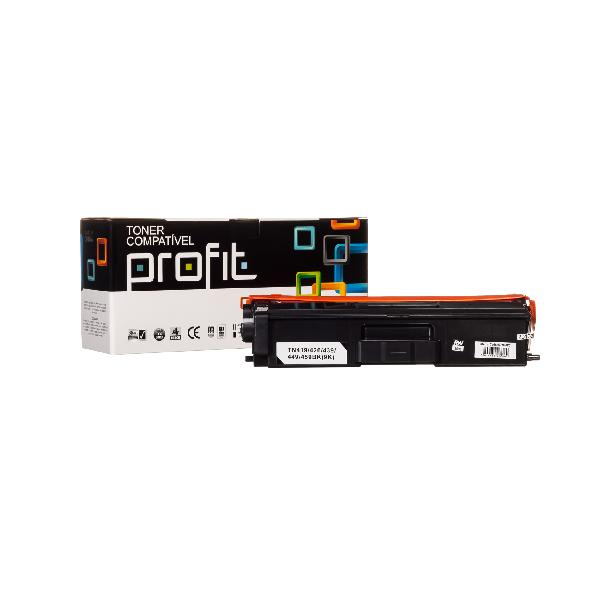 CART TONER BROTHER TN416 | TN419 | TN426 | TN439 | HL9310 | 9570 - RTC - (9K) PRET COMPATÍVEL PROFIT