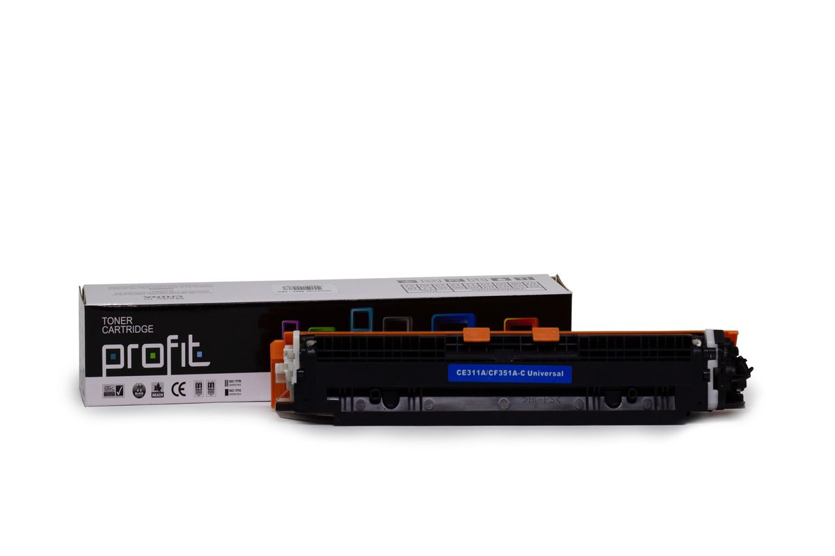 CART TONER HP1025 | CE311A | 126A | CF351A - NST - (1K) AZUL COMPATÍVEL PROFIT