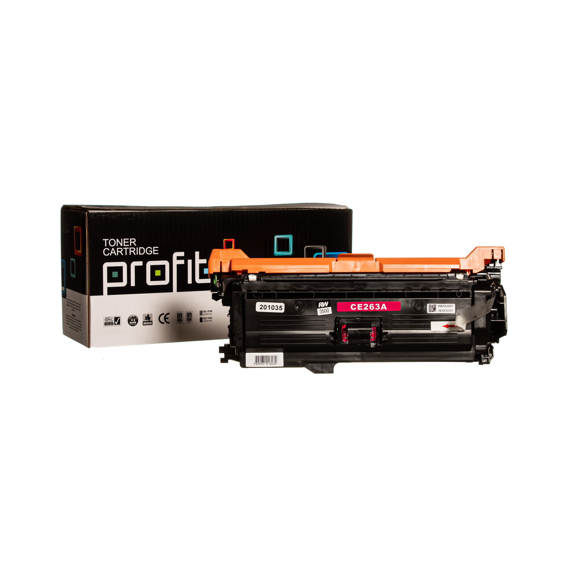 CART TONER HP CE263A | CP4025 | CP4525 - RTC - (11K) VERM COMPATÍVEL PROFIT MPS