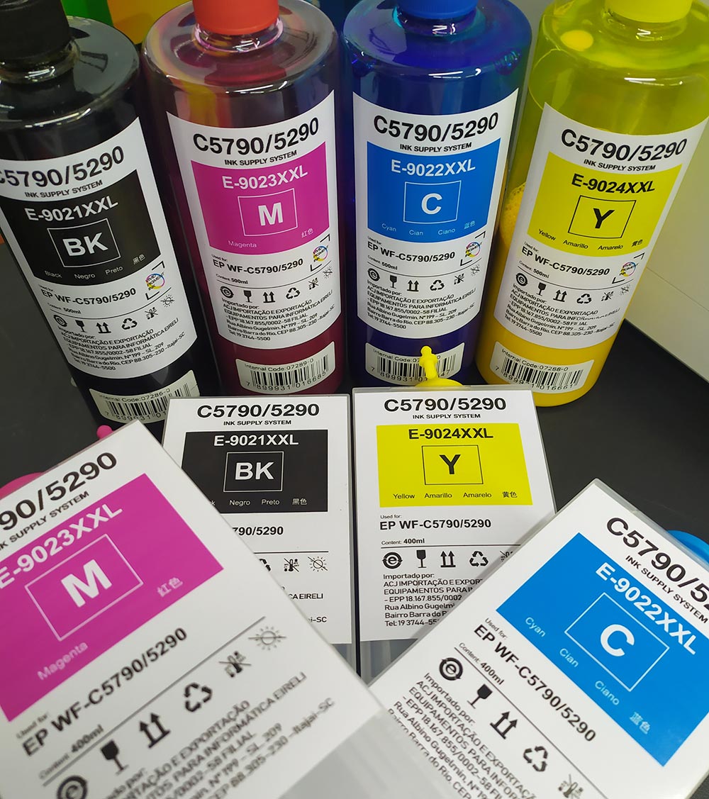 COMBO CORANTE EPSON WORKFORCE PRO 5210 | 5290 | 5710 | 5790 PROFIT INK