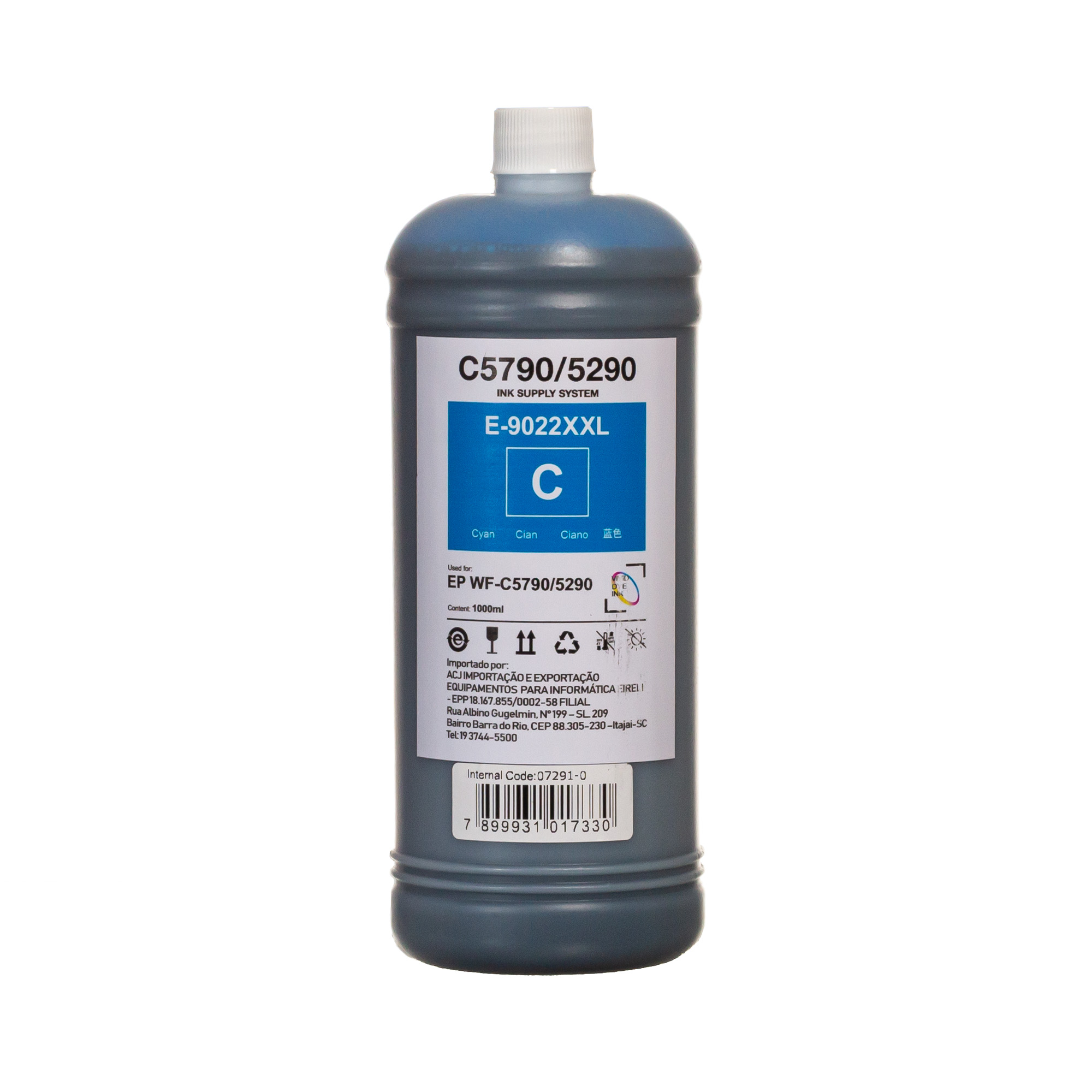 TINTA EPSON SÉRIE L & WORKFORCE PRO WFC 5210 | 5710 | 5290 | 5790 (1LT) DYE AZUL PROFIT INK